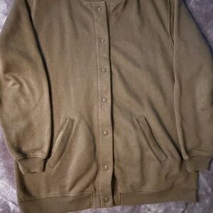 Blair Tan Snap-Front Jacket